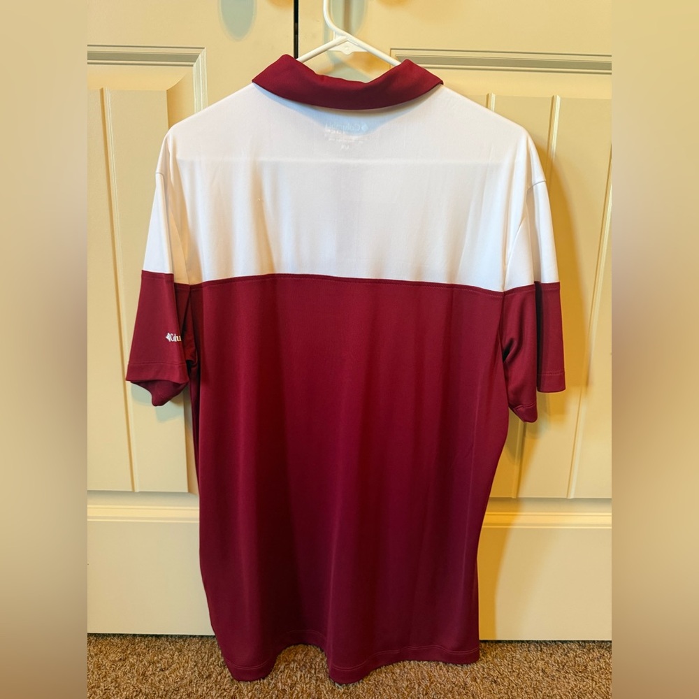 Columbia Men's Arkansas Razorbacks Polo Shirt - Picture 2 of 3